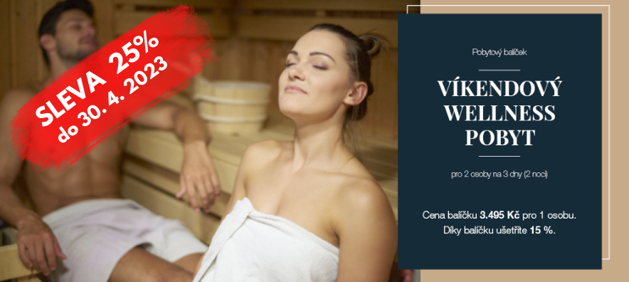 VÍKENDOVÝ WELLNESS POBYT